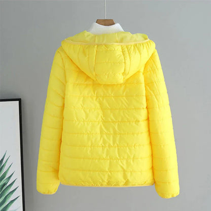 Dam Kappa Vindtät med Huva Lätt Material-2