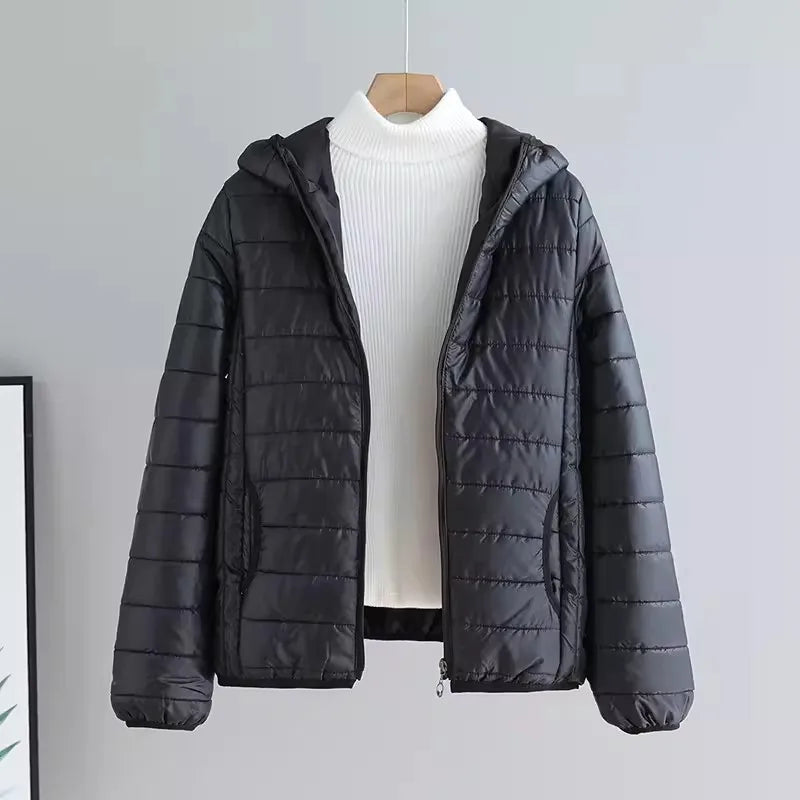 Variant image for Dam Kappa Vindtät med Huva Lätt Material-25