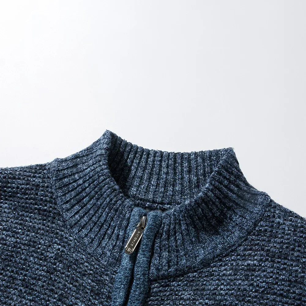 Herr Vinterjacka Modern Lappdesign Polyester Avslappnad Passform 3