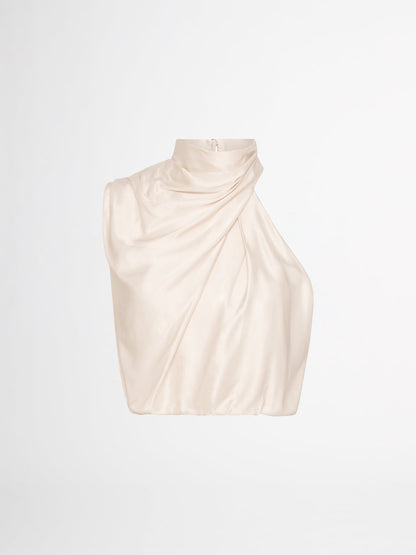 Dam Tvådelad Sats Satin Elegant Flödande Tyg-5