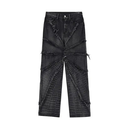 Dam Jeans Stretch Vid Passform Låg Midja Polyester-5