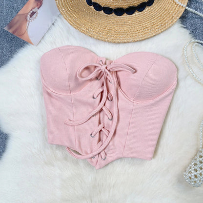 Variant image for Dam Bustier Enfärgad Polyester Klubbplagg-9