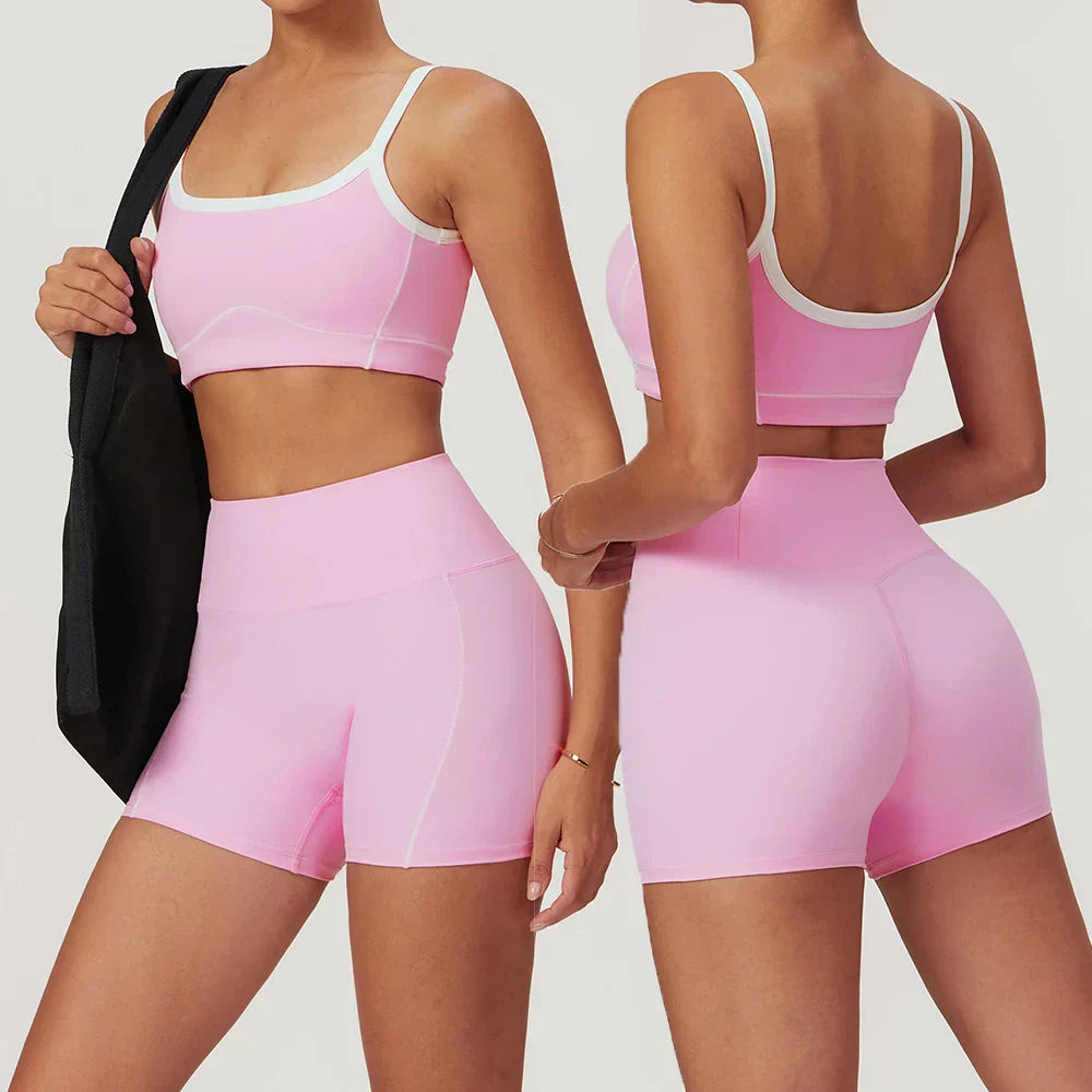 Dam Leggings Hög Midja Sportig Nylon Spandex-5