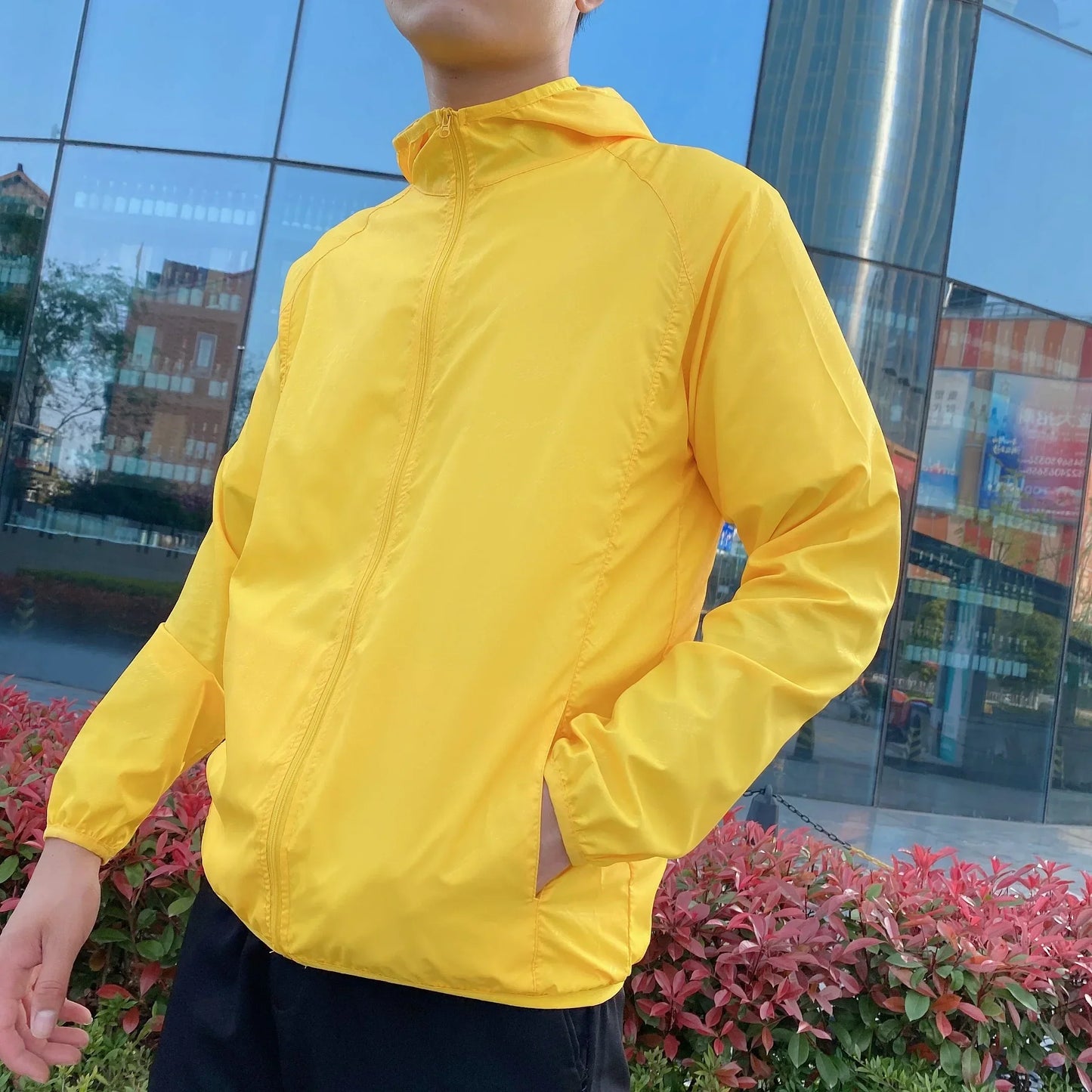 Vindjacka Dam – Lättviktig och Vattenavvisande Polyester med Justerbar Midja och Flera Fickor 14