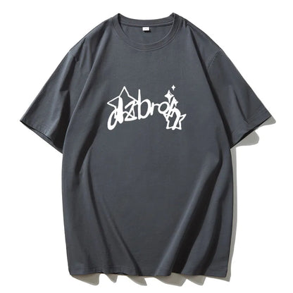 Variant image for Herr T Shirt Grafiskt Tryck Mjuk Bomull-21