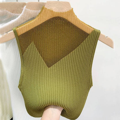 Variant image for Dam Ärmlös Topp Elegant Lätt Polyester-3