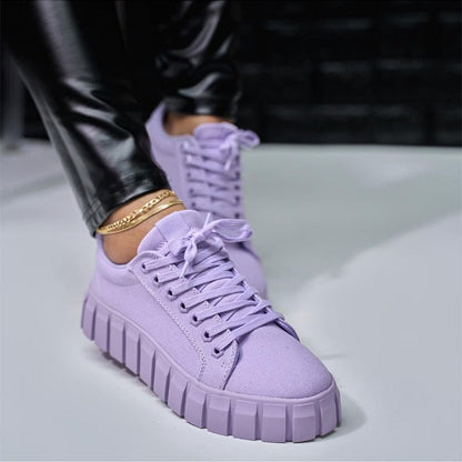 Variant image for Sportskor Dam Hög Axel Tjock Sula Syntetisk Textil Sneakers-34