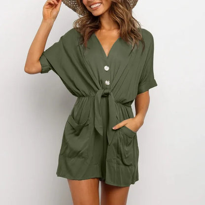 Luftig Damklänning i 100% Bomull för Elegant Sommarlook-3