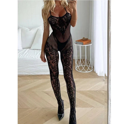 Dam Teddykjol Blommönstrad Nylon Polyester-3