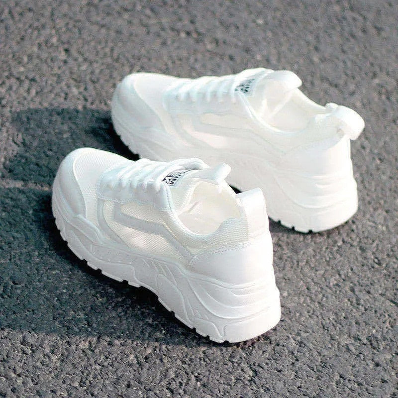 Dam Sneakers Lätta Ventilerade Tyger-1