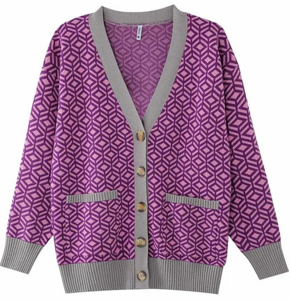 V-ringad Herr Tröja i Stickad Akryl – Avslappnad Passform, Tidlös Design för Alla Tillfällen 7