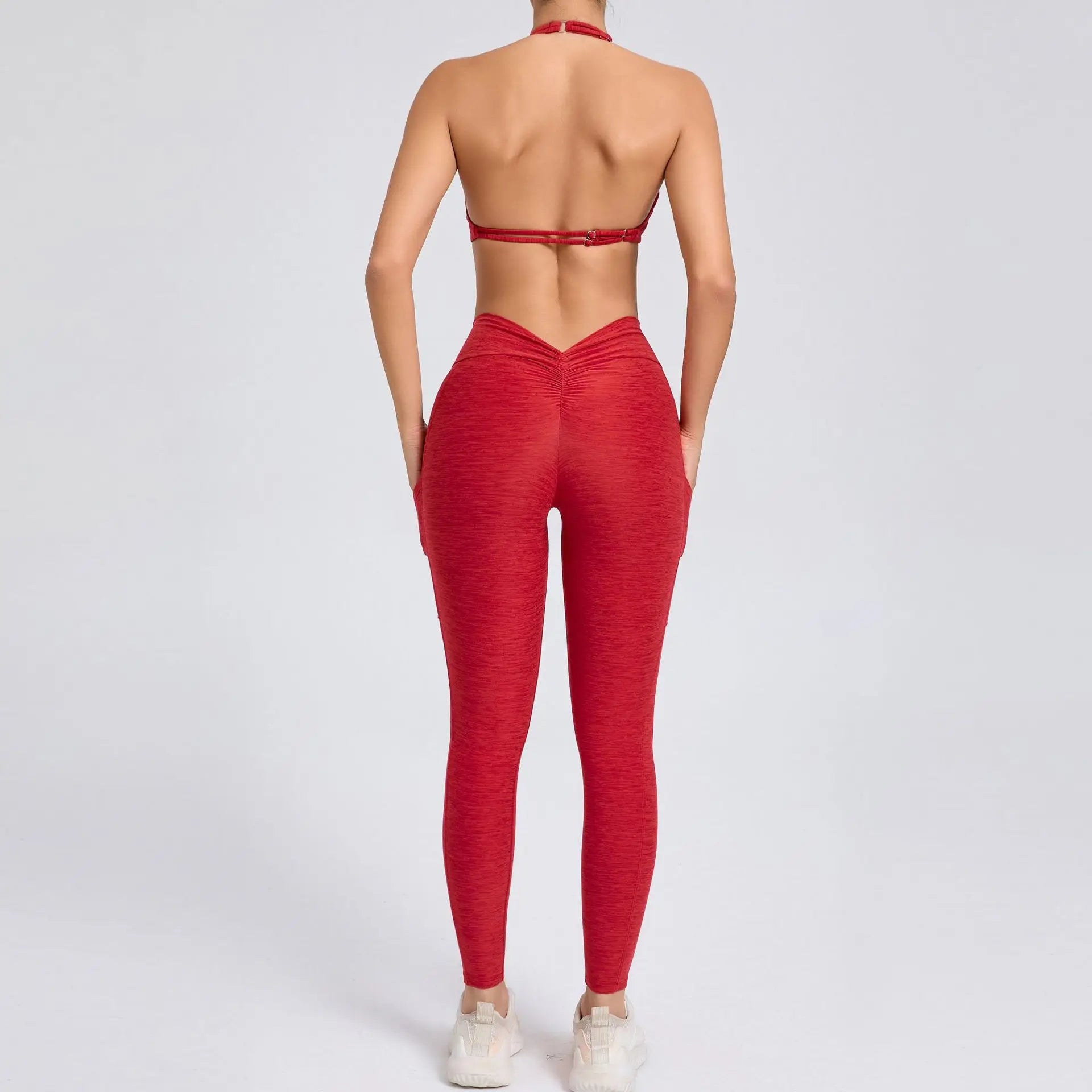 Variant image for Dam Leggingsset Minimalistisk Nylon Ärmlös Design-14