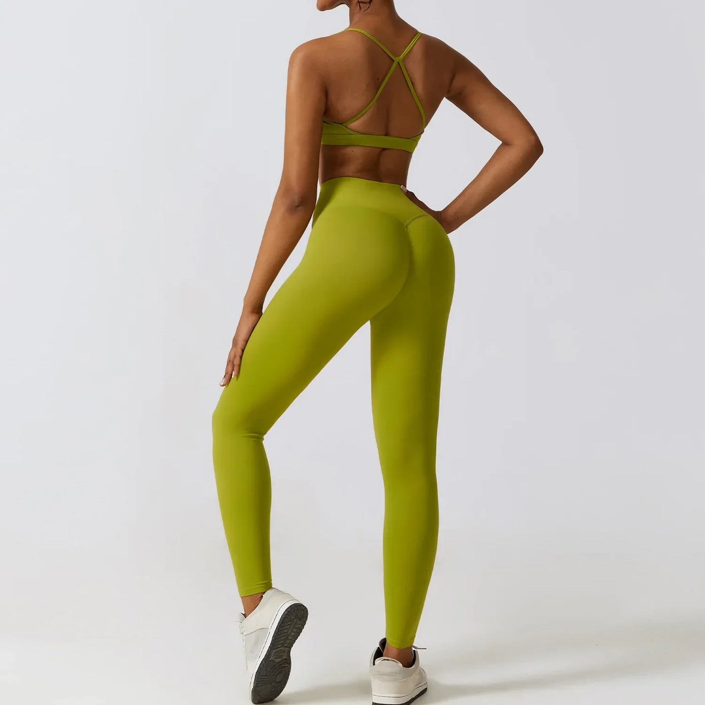 Variant image for Dam Leggings Set Sportig Nylon Spandex-37