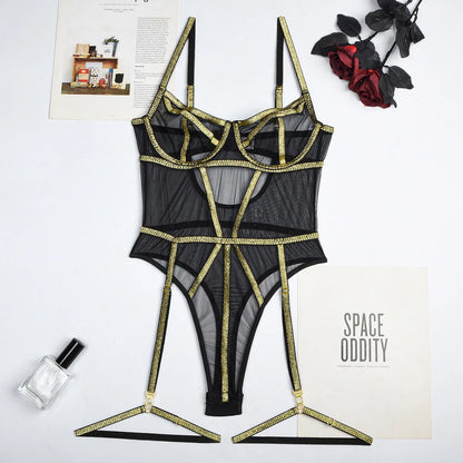 Dam Teddy Geometrisk Silhuett Lätt Linne-6