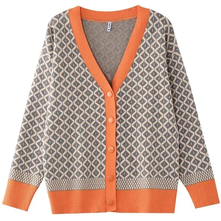 V-ringad Herr Tröja i Stickad Akryl – Avslappnad Passform, Tidlös Design för Alla Tillfällen 1