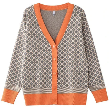 V-ringad Herr Tröja i Stickad Akryl – Avslappnad Passform, Tidlös Design för Alla Tillfällen 1