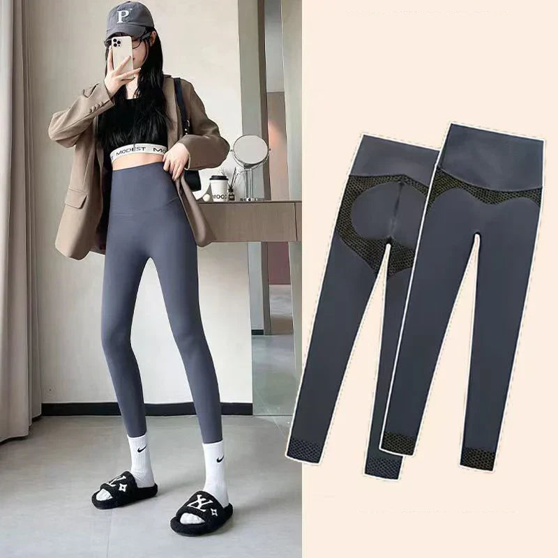 Variant image for Damleggings Hög Midja Sömlös Spandex Nylon-1