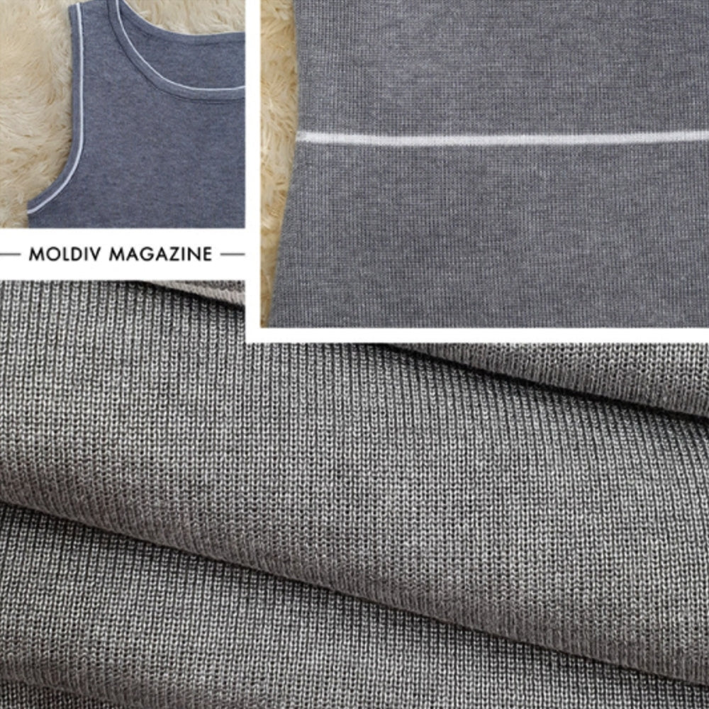 Kvinnors Mini Klänning Asymmetrisk Mjuk Bomull-4