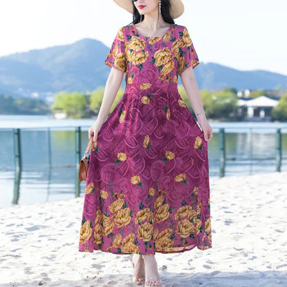 Variant image for Damklänning Sportig Stil Polyester för Eleganta Tillfällen-22