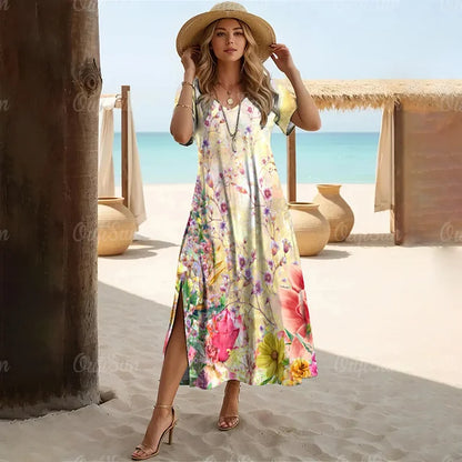 Variant image for Kvinnors Klänning Lätt Polyester Trendig-31