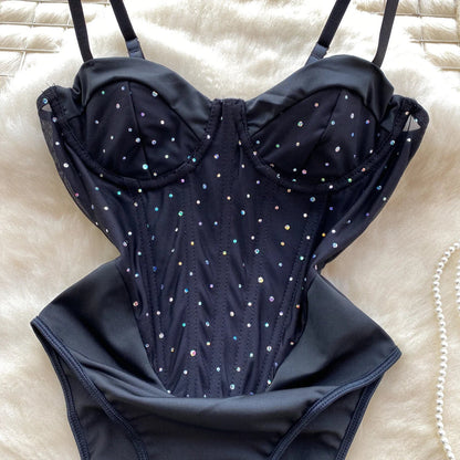 Dam Bodysuit Elegant Polyester och Bomull 5