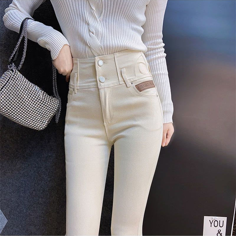 Variant image for Dam Jeans Hög Midja Stretch i Bomull-3