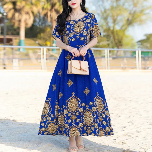 Damklänning Sportig Stil Polyester för Eleganta Tillfällen-3