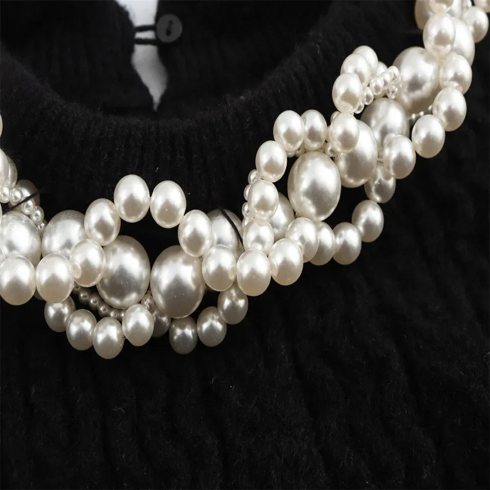 Kvinnors T-shirt med Pärlaccent Polyester-3