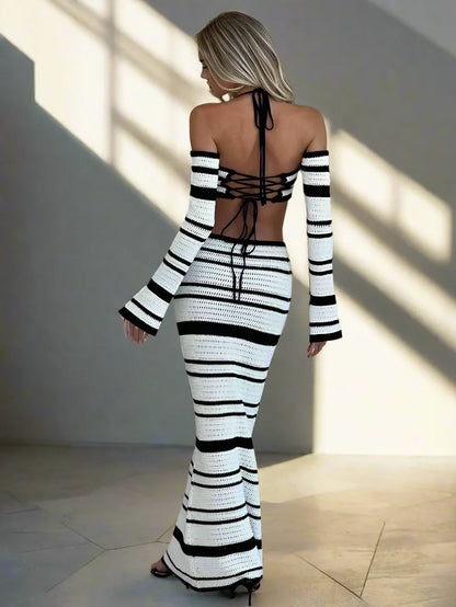 Dam Rock Set Halterkrage Bomull Polyester-2