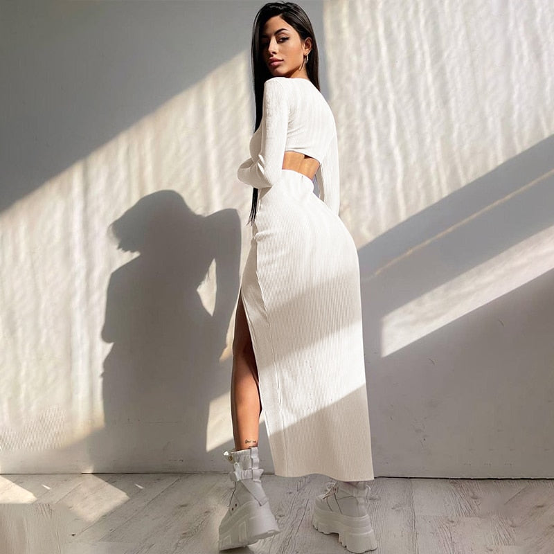 Dam Kjol Enfärgad Spandex Polyester-6