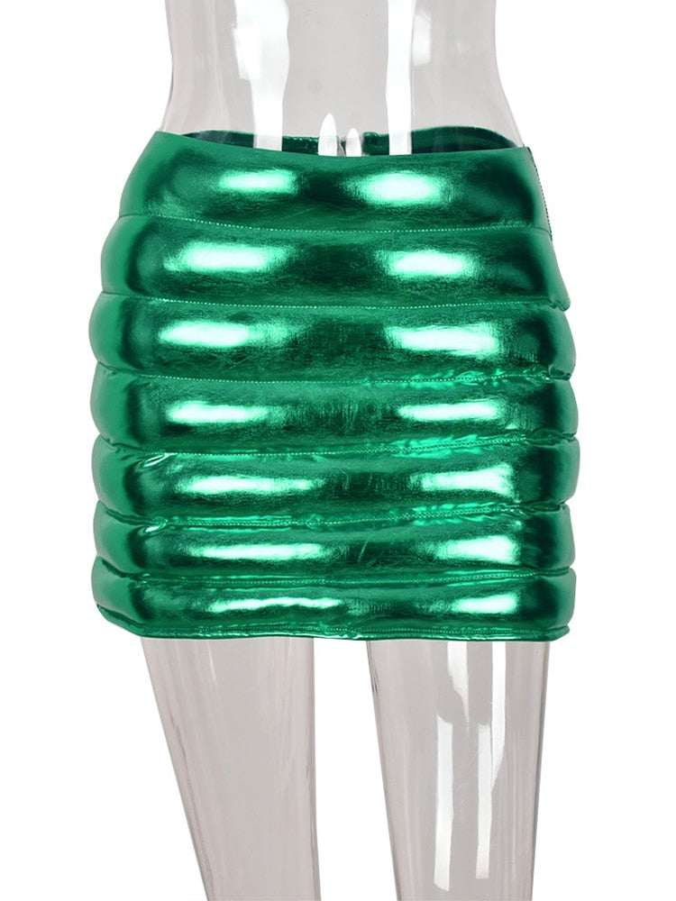 Variant image for Kvinnors Mini Kjol Monokrom Polyester, Elegant Penna Silhuett för Vardags- och Festlig Användning-4