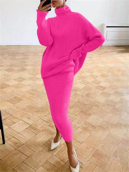 Variant image for Kvinnors Tvådelad Uppsättning Slim Fit Mjuk Tygblandning-1