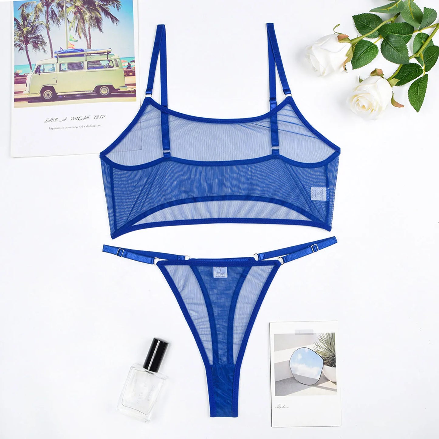 Variant image for Damunderkläder Set med Innovativ Design i Polyester och Spandex-8