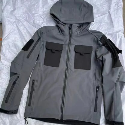 Herr Vattentät Termisk Kostym med Flera Fickor Polyester 3