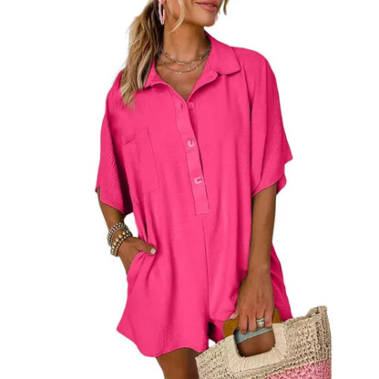 Variant image for Kvinnors Avslappnad Topp Mjuk Bomull-9