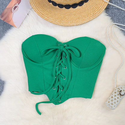 Variant image for Dam Bustier Enfärgad Polyester Klubbplagg-10