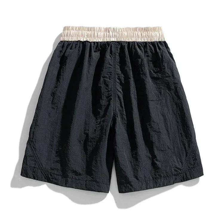 Herr Shorts Ventilerad Nederkant Justerbar Snörning 100% Bomull-2