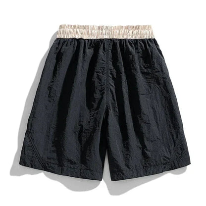 Herr Shorts Ventilerad Nederkant Justerbar Snörning 100% Bomull-2