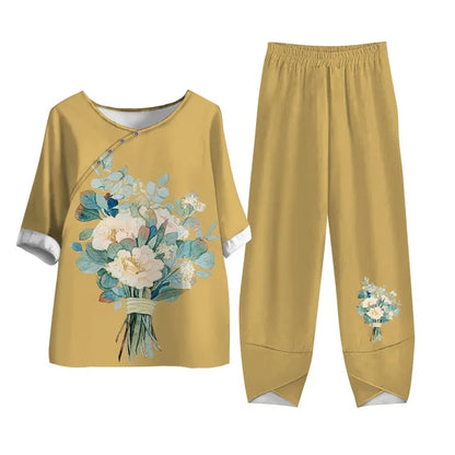 Kvinnors Kort Klänning Enkel Bomull för Sommar-1