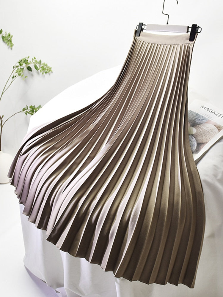 Variant image for Kvinnors Veckad Ankelkjol Polyester-9