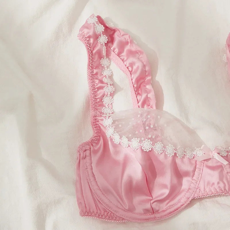 Dam BH-set Mjuk Polyester och Bomull 5