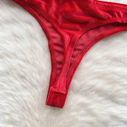 Damunderkläder Set Mjuk Nylon Snygga Underkläder Dam-5