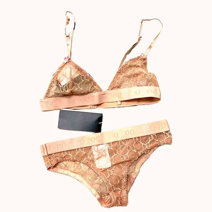 Variant image for Dam BH Set Trådlös Monokrom Bomull-5