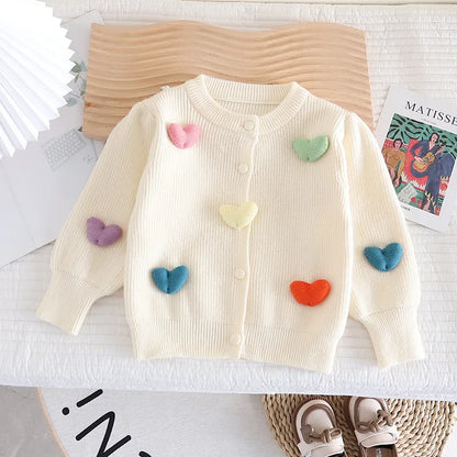 Variant image for Flickors Kofta 3D Hjärta Mjuk Fiber-22