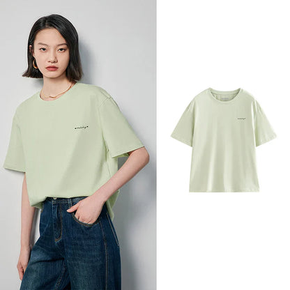 Dam T Shirtklänning med Tryck i Mjuk Bomull-6