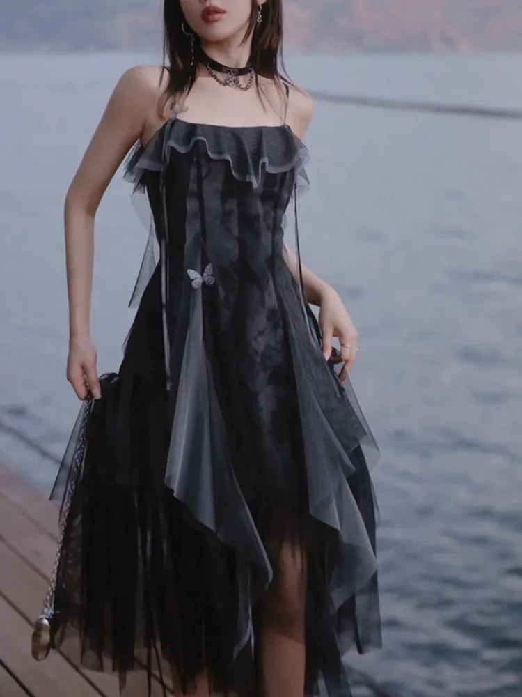 Fina Dam Klänningar Midi Utställd Polyester-3