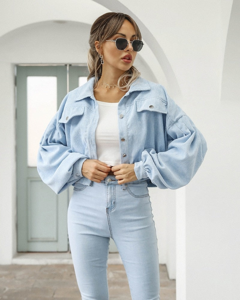 Modern Damjacka i Polyester med Ren Design – Jackor Dam för Vardag och Fest 8