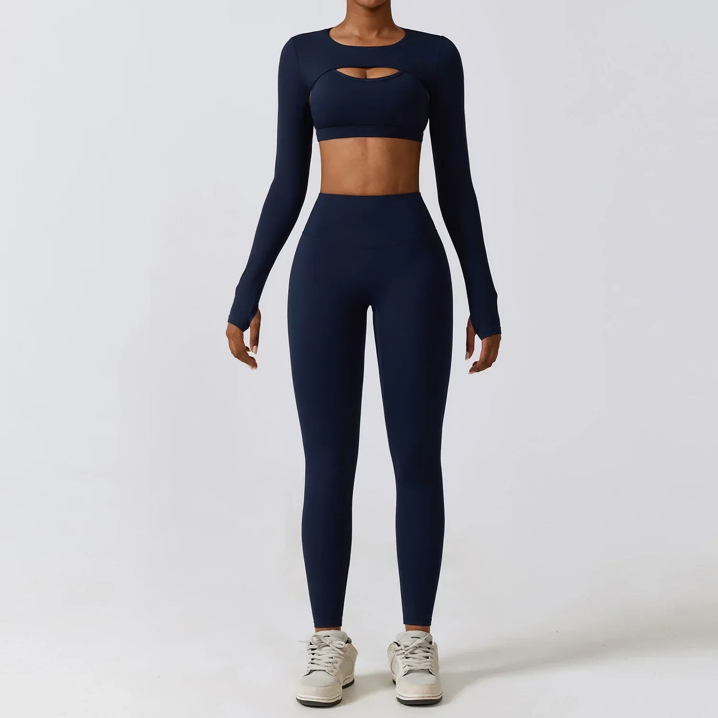 Variant image for Dam Leggings Set Sportig Nylon Spandex-1