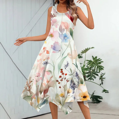 Kvinnors Klänning Elegant Design Polyester-3