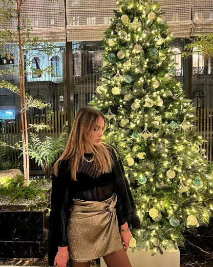 Kvinnors Kjol Mångsidig Design Bekväm Polyester-5